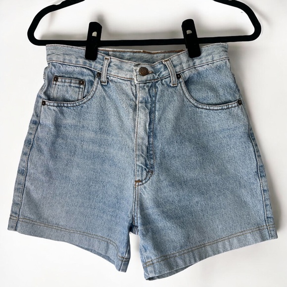 Gringer Pants - Vintage Light Wash Women's High Rise Denim Shorts – 100% Cotton